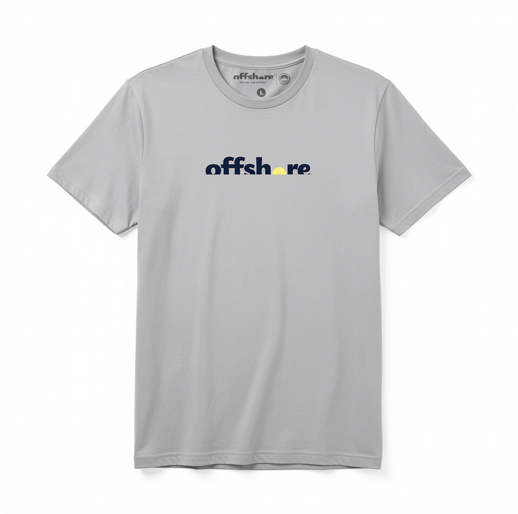 Men's Combed (100%) Cotton T-Shirt - Light Grey
