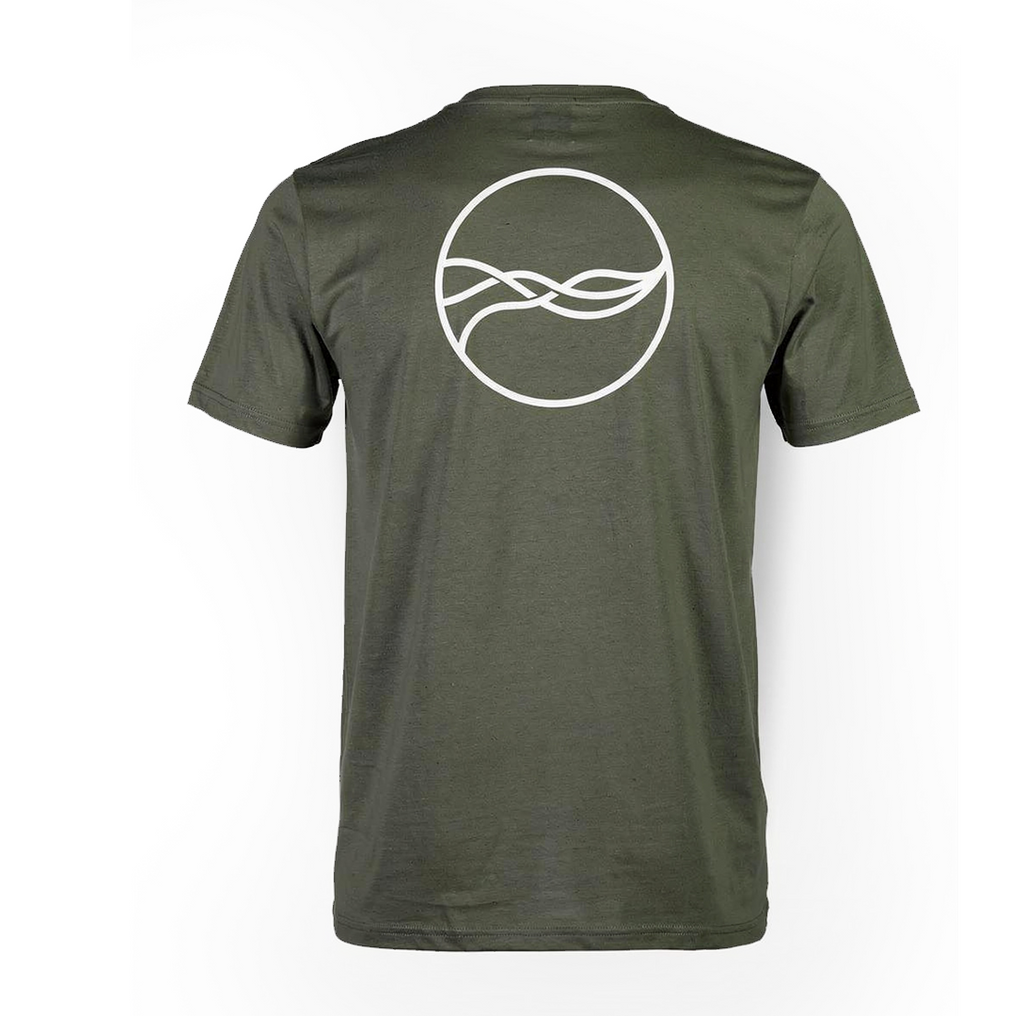 Mens Combed (100%) Cotton T-shirt - Olive