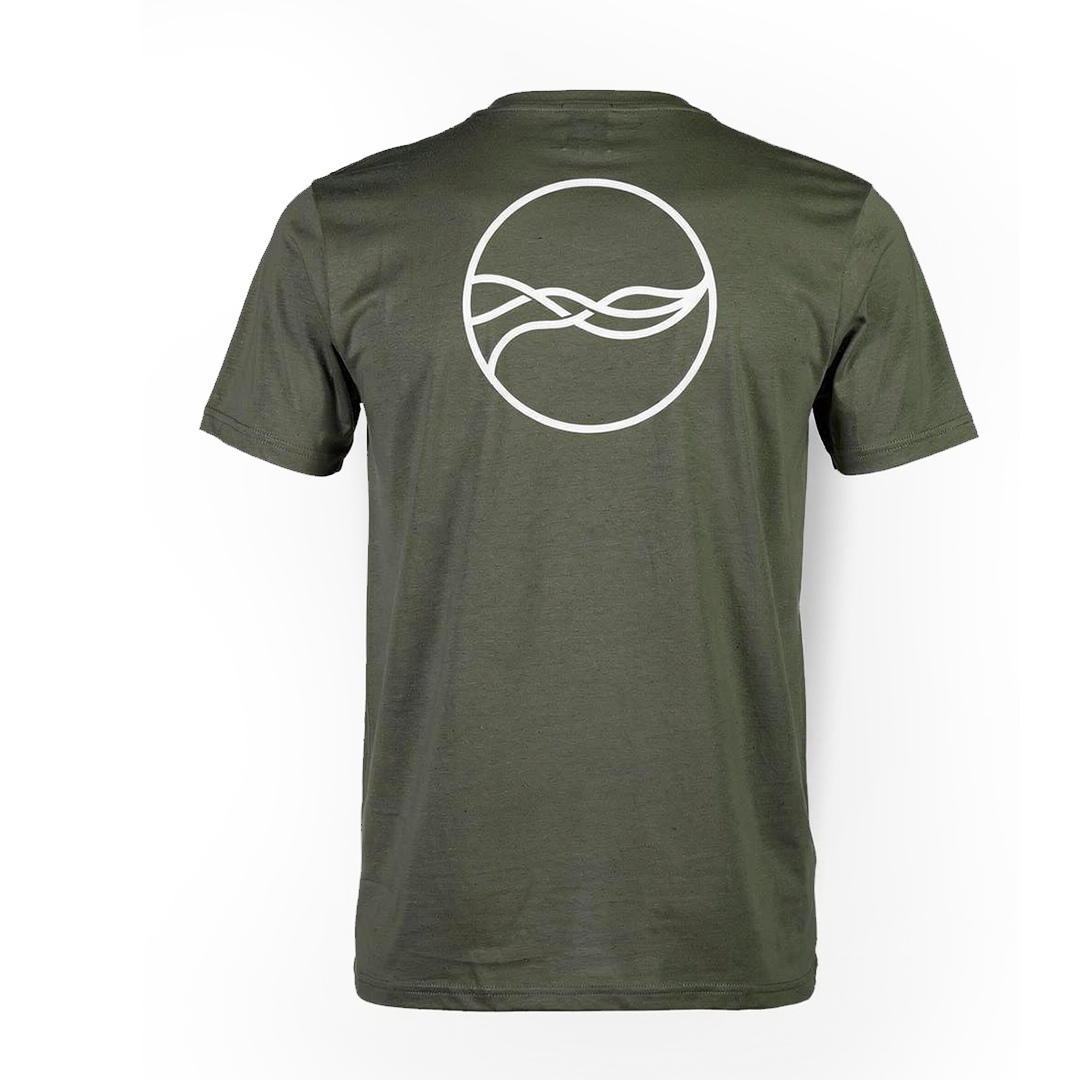 Mens Combed (100%) Cotton T-shirt - Olive