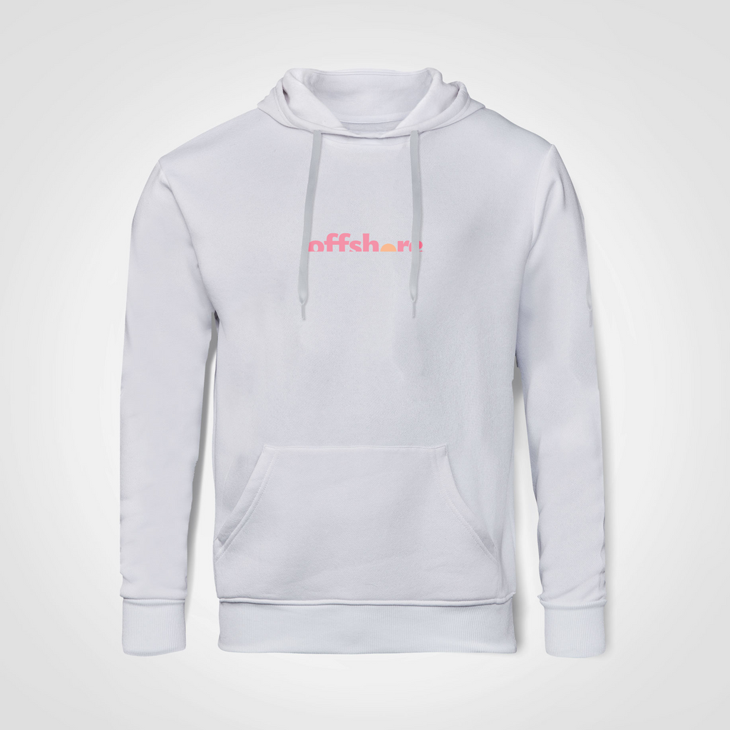 Unisex Boston Hoodies - Sunset (White)