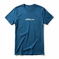 Men's Combed (100%) Cotton T-Shirt - Ocean blue