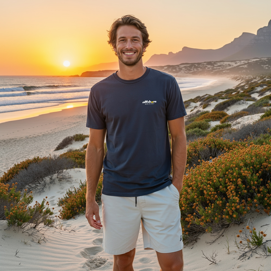 Mens Combed (100%) Cotton T-shirt - Navy