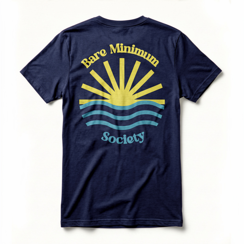 Mens Combed (100%) Cotton T-shirt - Navy