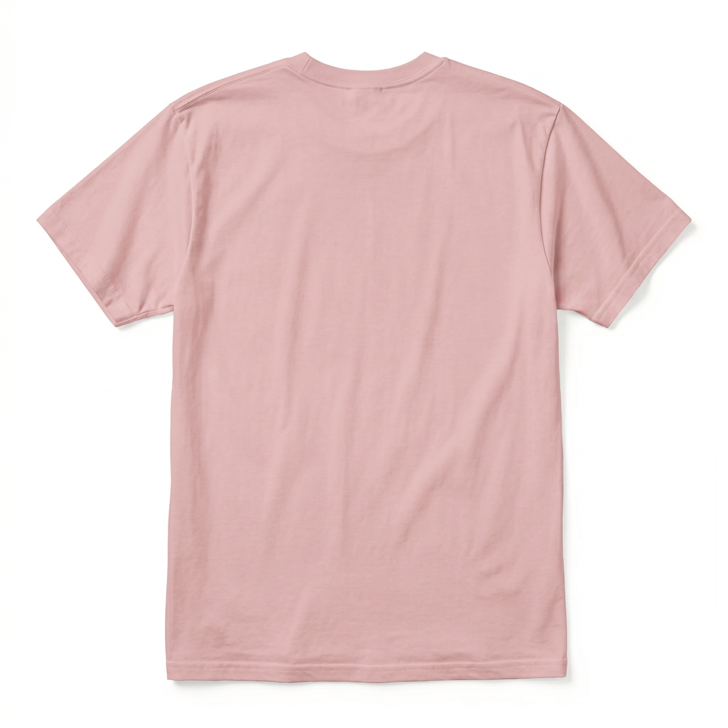 Women's Combed (100%) Cotton T-Shirt - Dirty pink