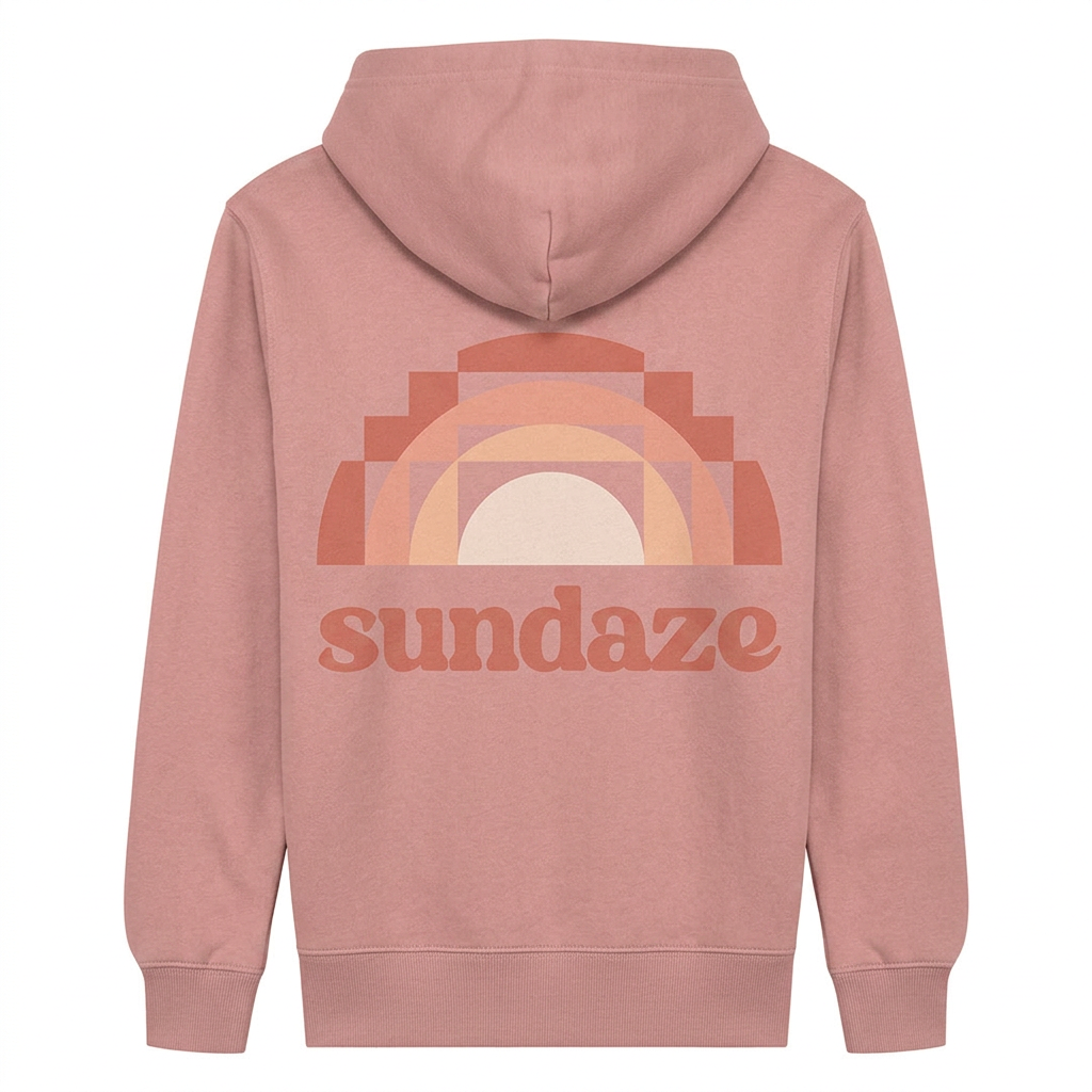 Unisex Boston Hoodies - Sundaze (Soft Coral)