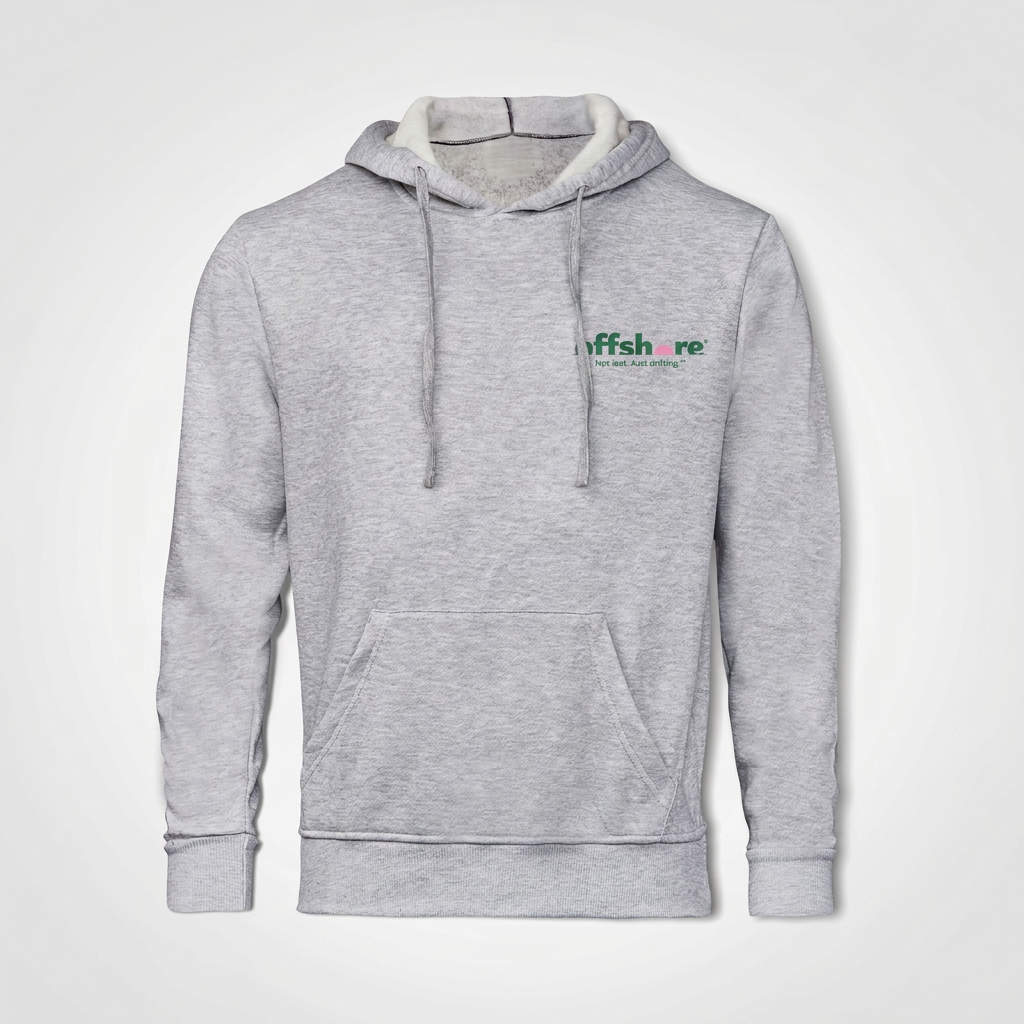 Unisex Boston Hoodie- Paradise (Grey)