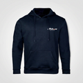 Unisex Boston Hoodie- Sunset palm (Navy)
