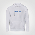 Unisex Boston Hoodie- Sunset shore (White)