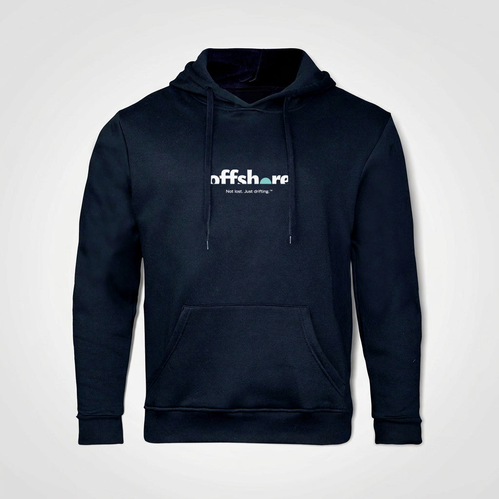 Unisex Boston Hoodie - Sunshine/saltwater (Navy)