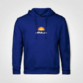 Unisex Boston Hoodie- Pool side (Royal Blue)