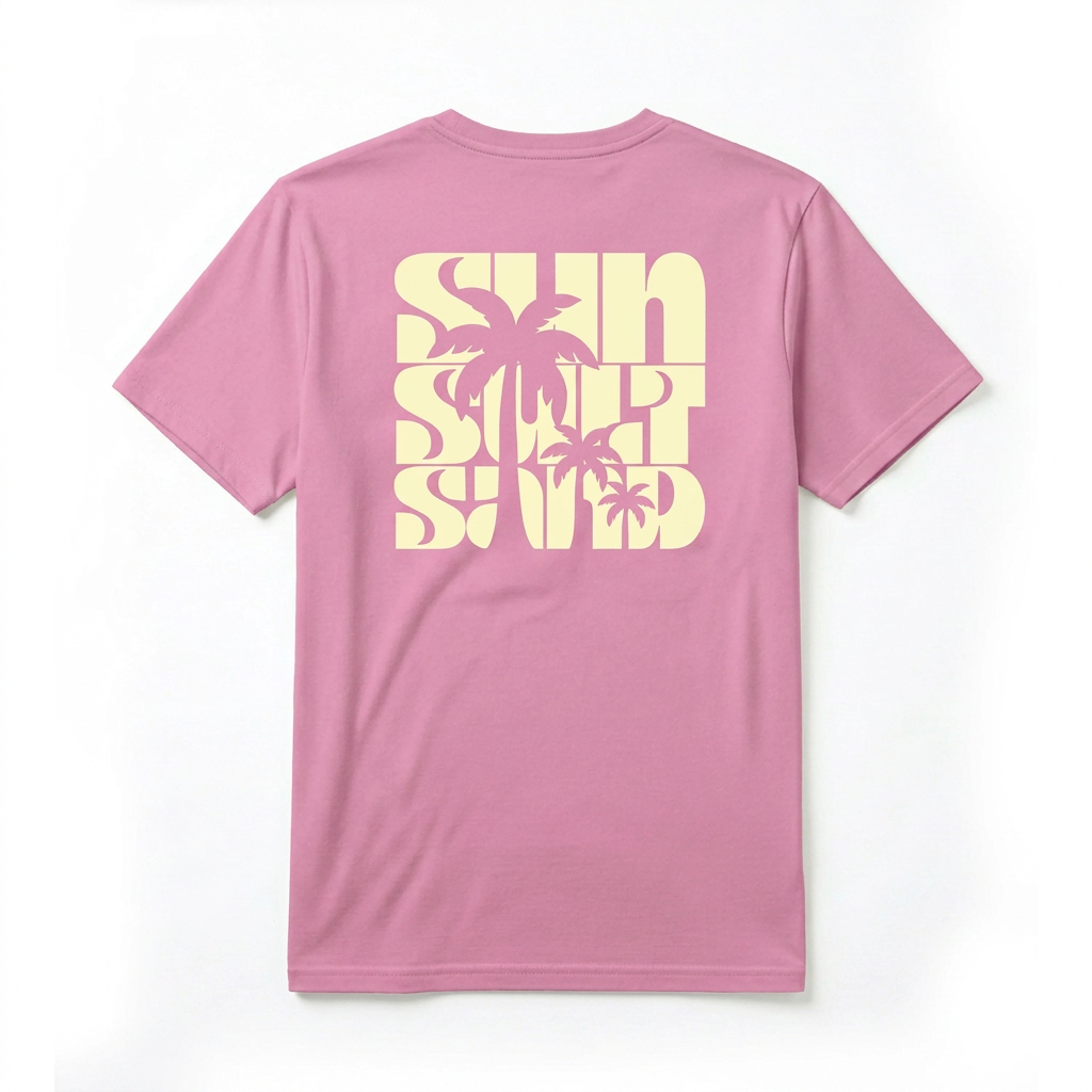 Women's Combed (100%) Cotton T-Shirt - Pink
