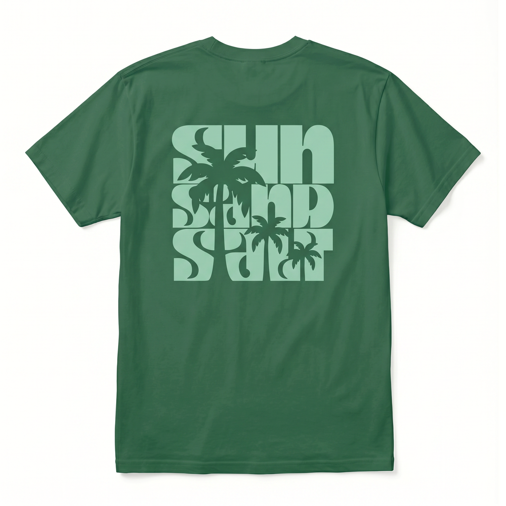 Men's Combed (100%) Cotton T-Shirt - Green