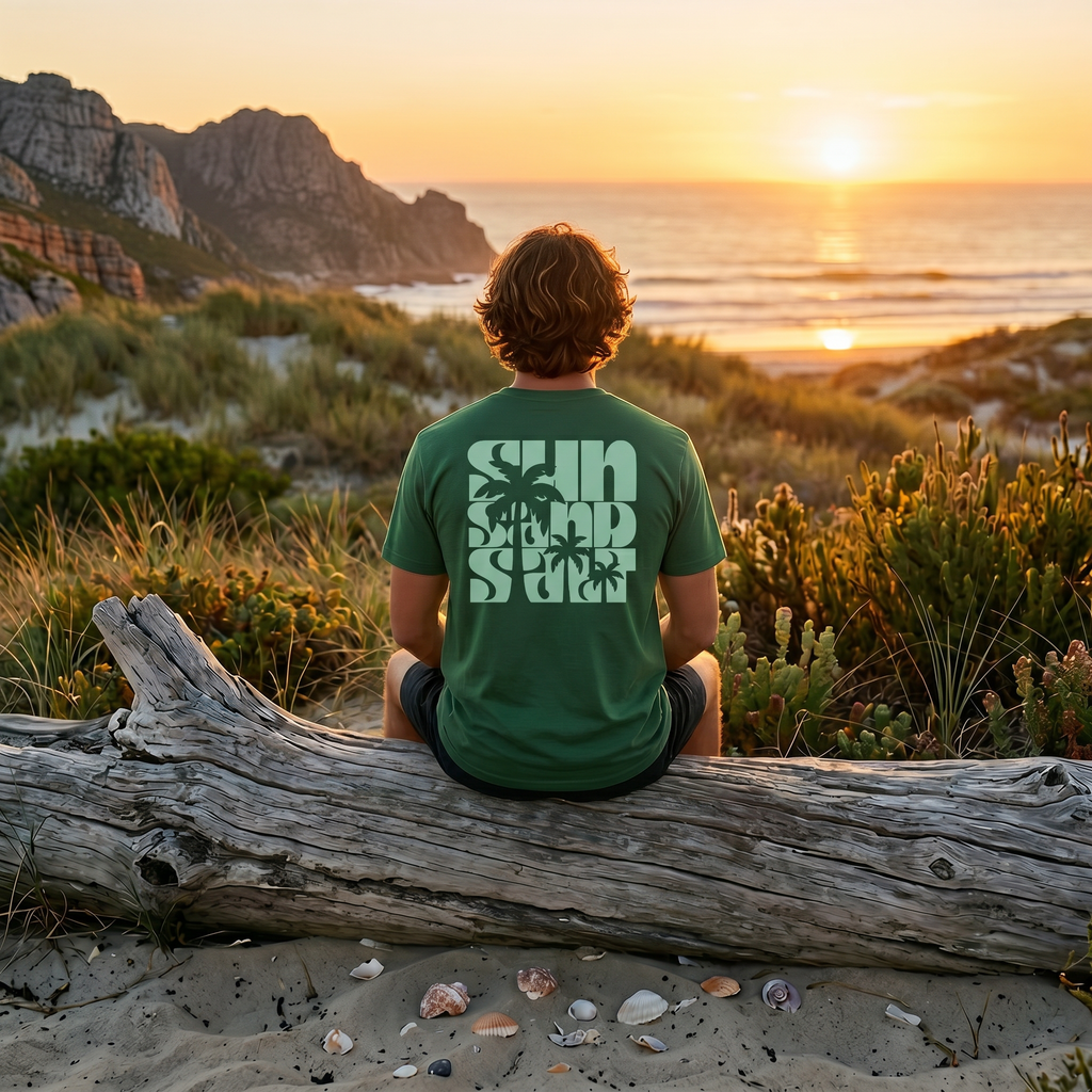 Men's Combed (100%) Cotton T-Shirt - Green