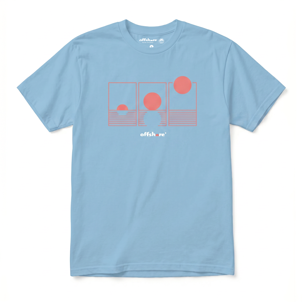 Men's Combed (100%) Cotton T-Shirt - Light blue