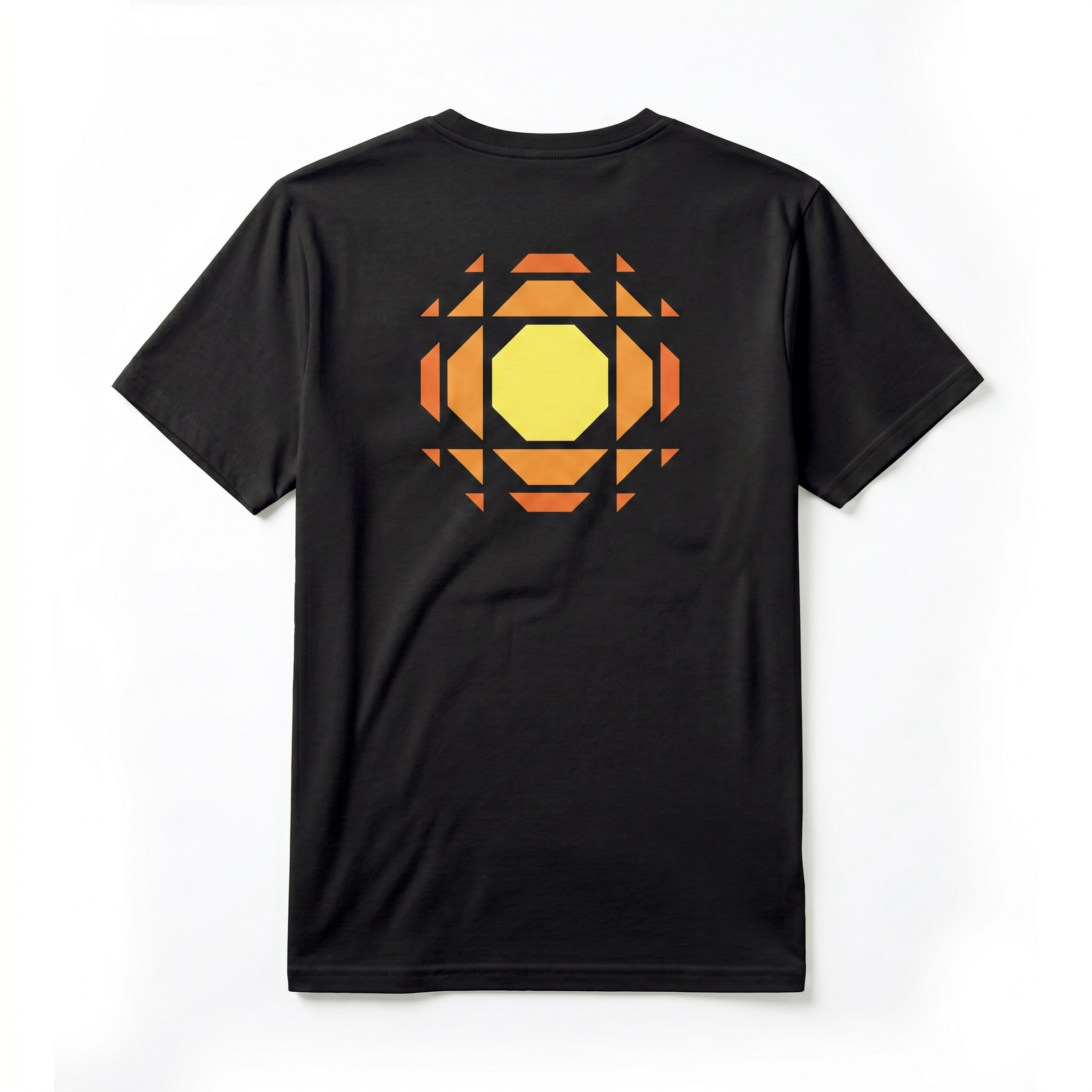Mens Combed (100%) Cotton T-shirt - Black