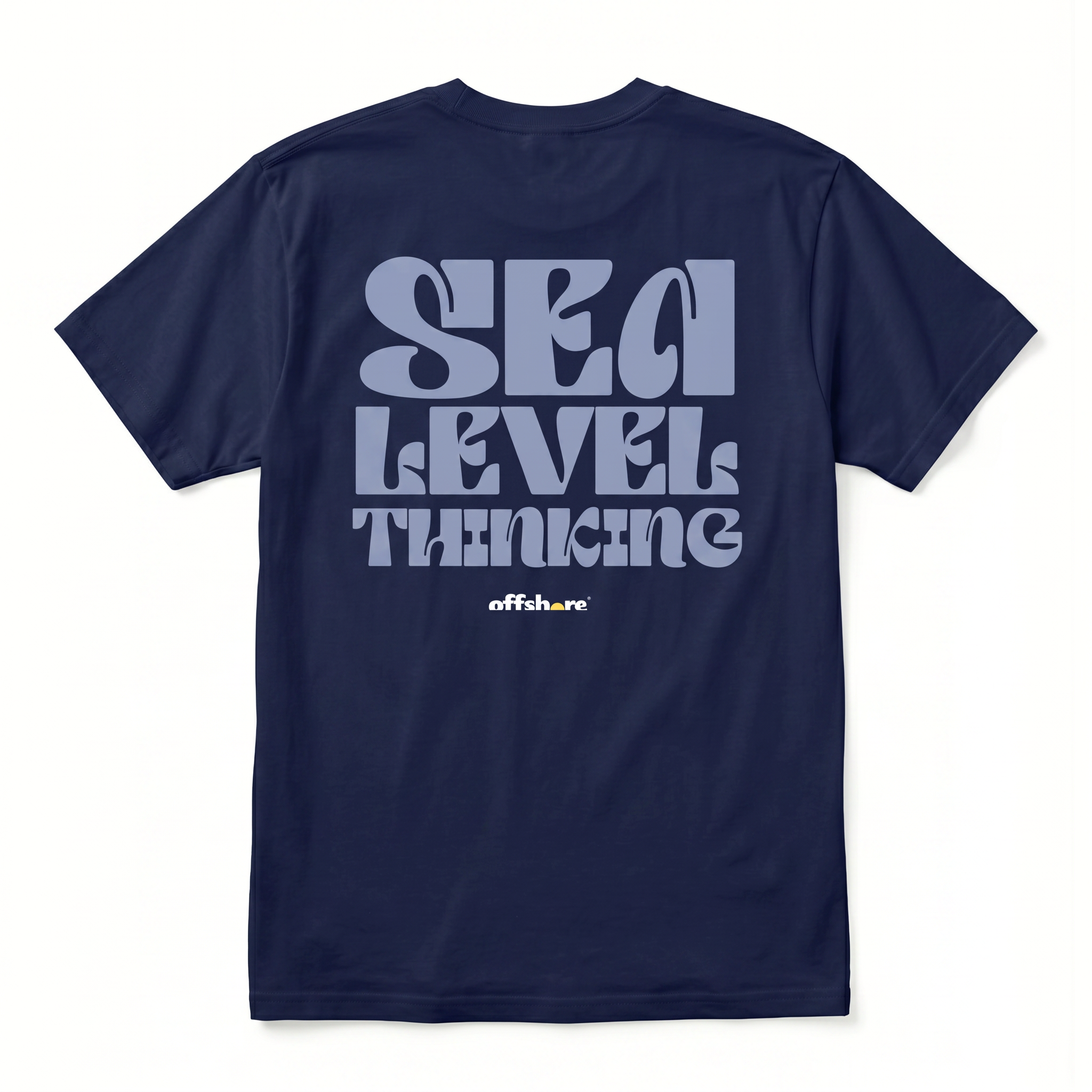 Men's Combed (100%) Cotton T-Shirt- Navy