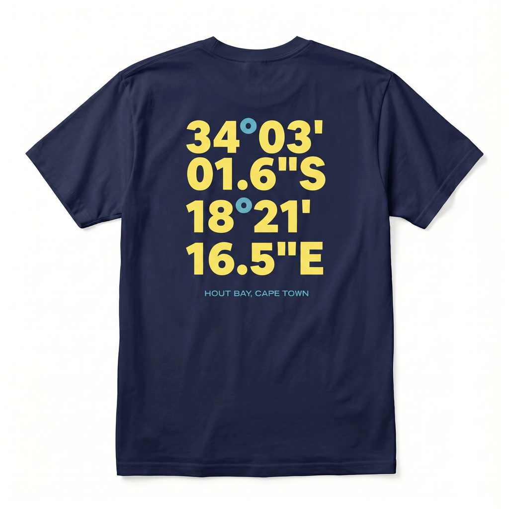 Men's Combed (100%) Cotton T-Shirt - Hout bay