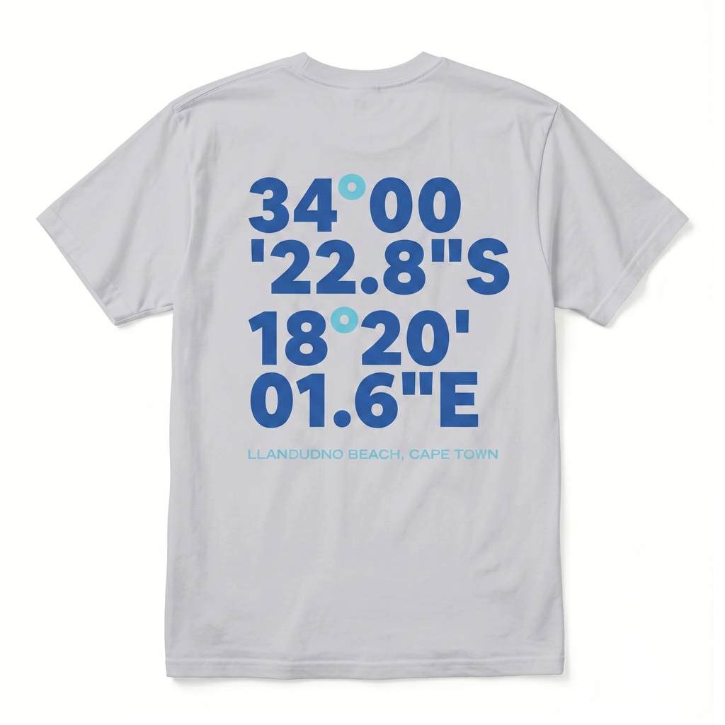 Men's Combed (100%) Cotton T-Shirt - Llandudno Beach