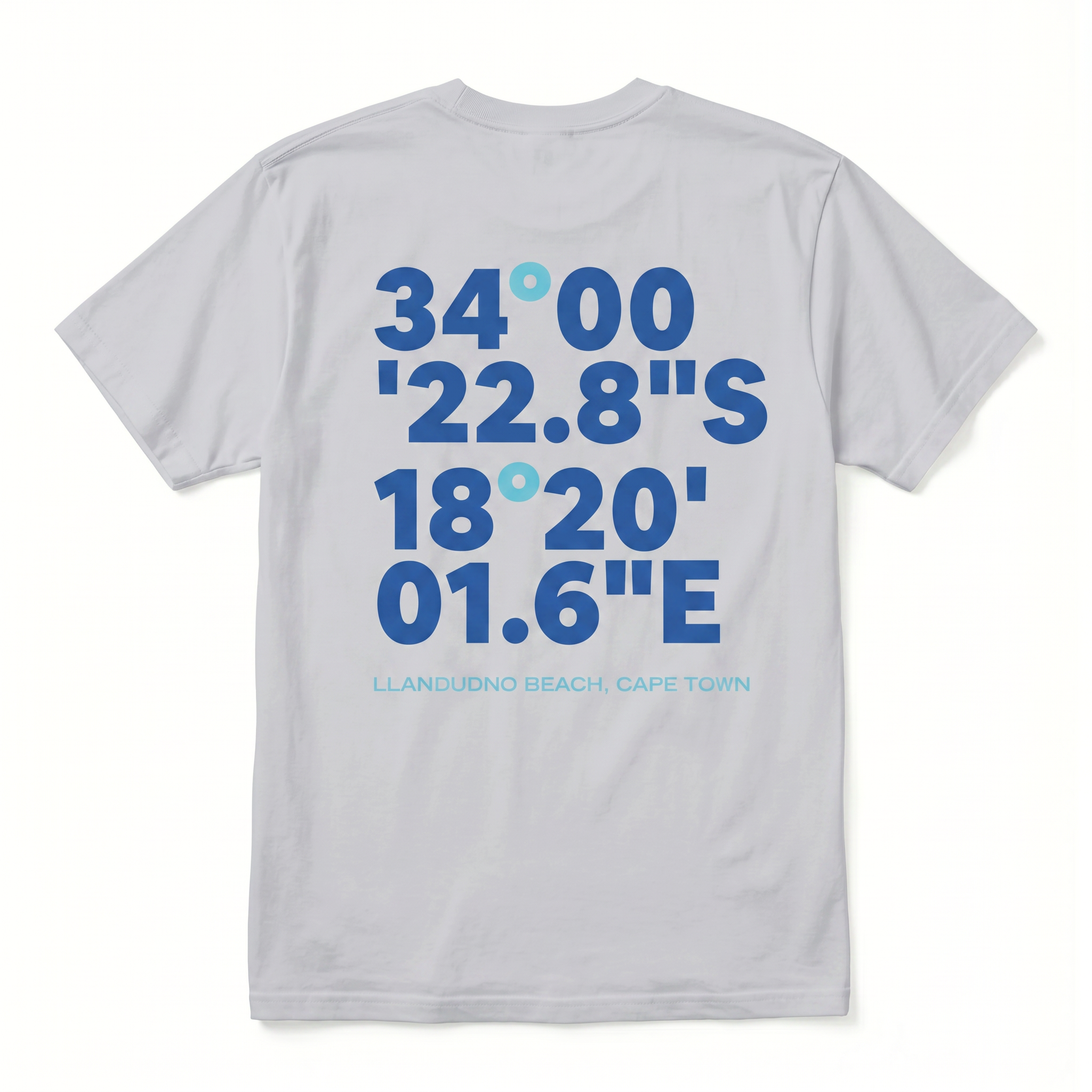 Men's Combed (100%) Cotton T-Shirt - Llandudno Beach