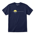 Men's Combed (100%) Cotton T-Shirt- Navy