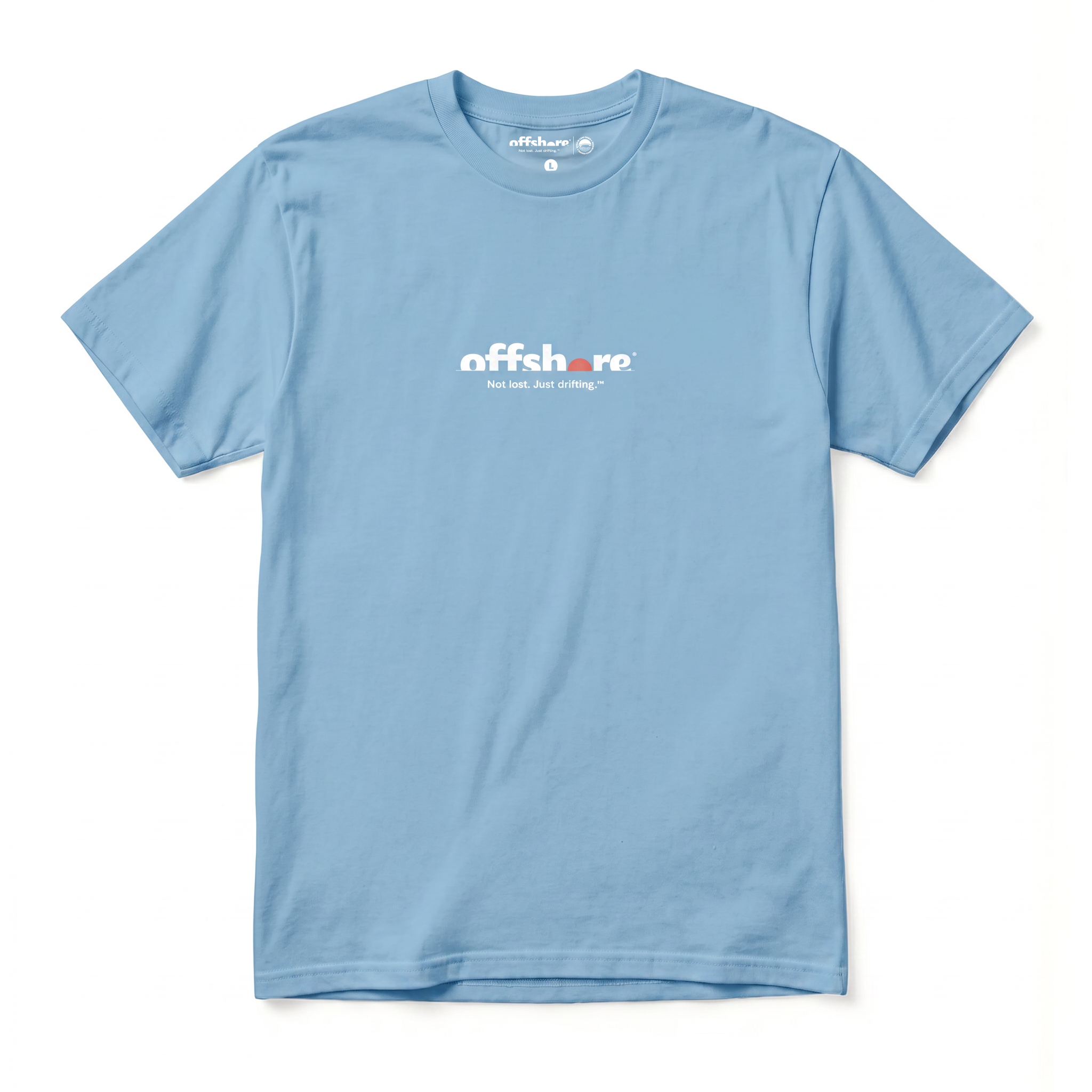 Men's Combed (100%) Cotton T-Shirt - Misty Cliffs
