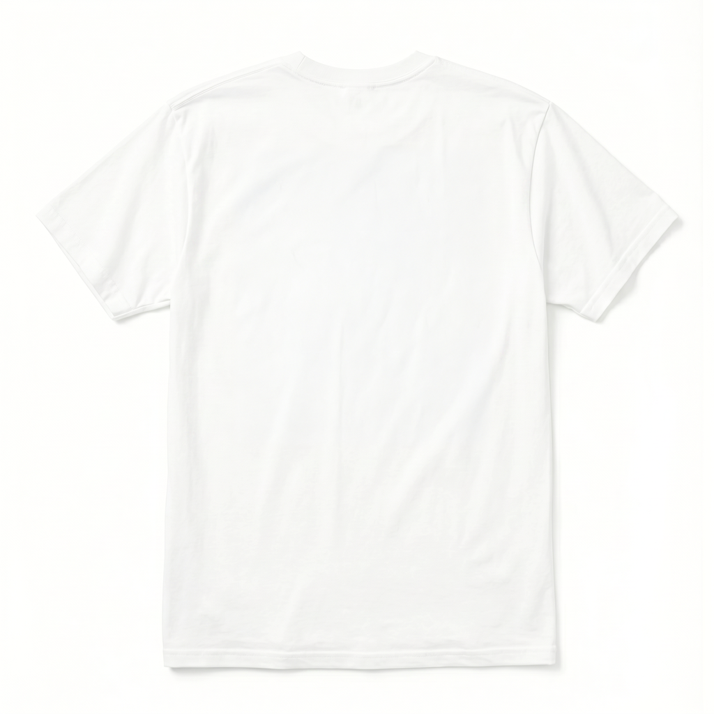 Men's Combed (100%) Cotton T-Shirt - White