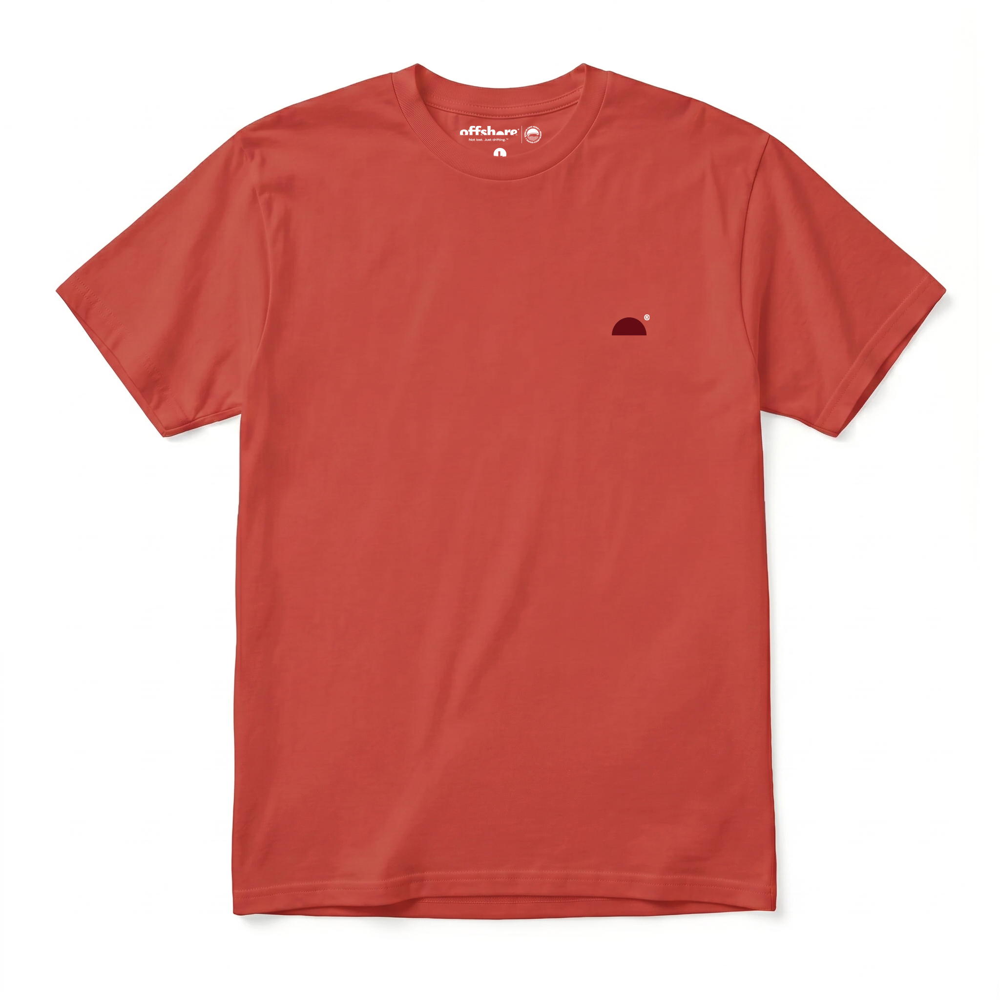 Men's Combed (100%) Cotton T-Shirt - Red