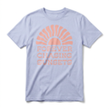 Women's Combed (100%) Cotton T-Shirt - Light blue