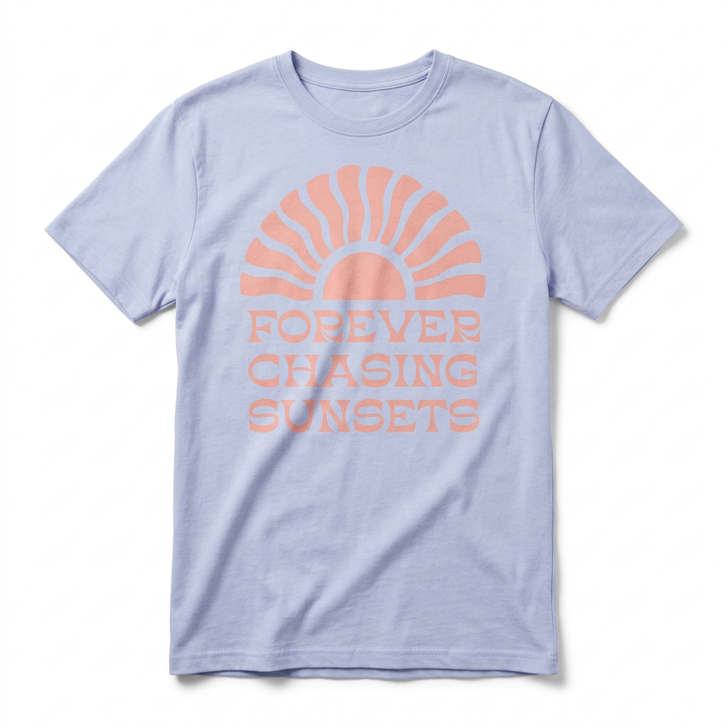 Women's Combed (100%) Cotton T-Shirt - Light blue