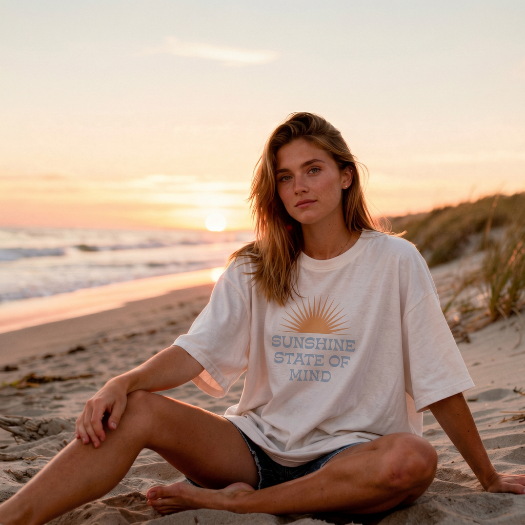 Women's Combed (100%) Cotton T-Shirt - White