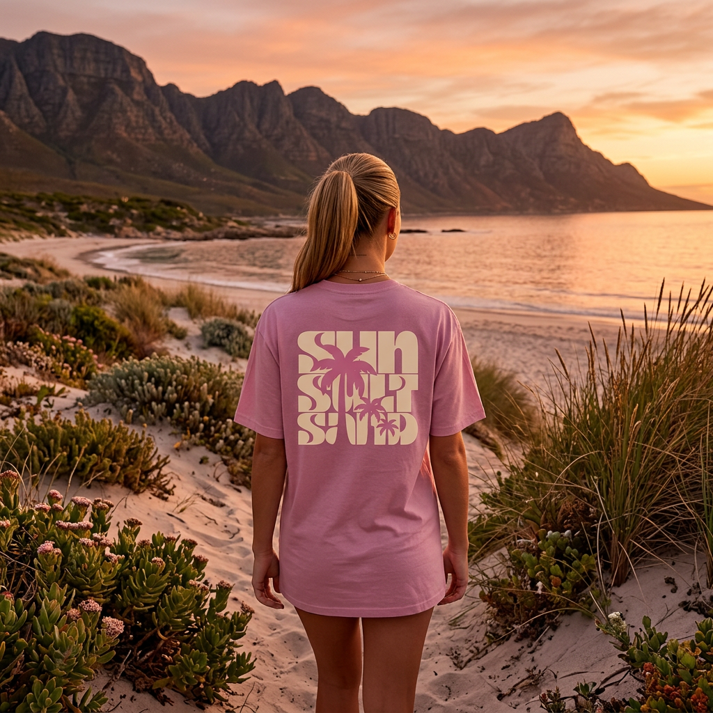 Women's Combed (100%) Cotton T-Shirt - Pink